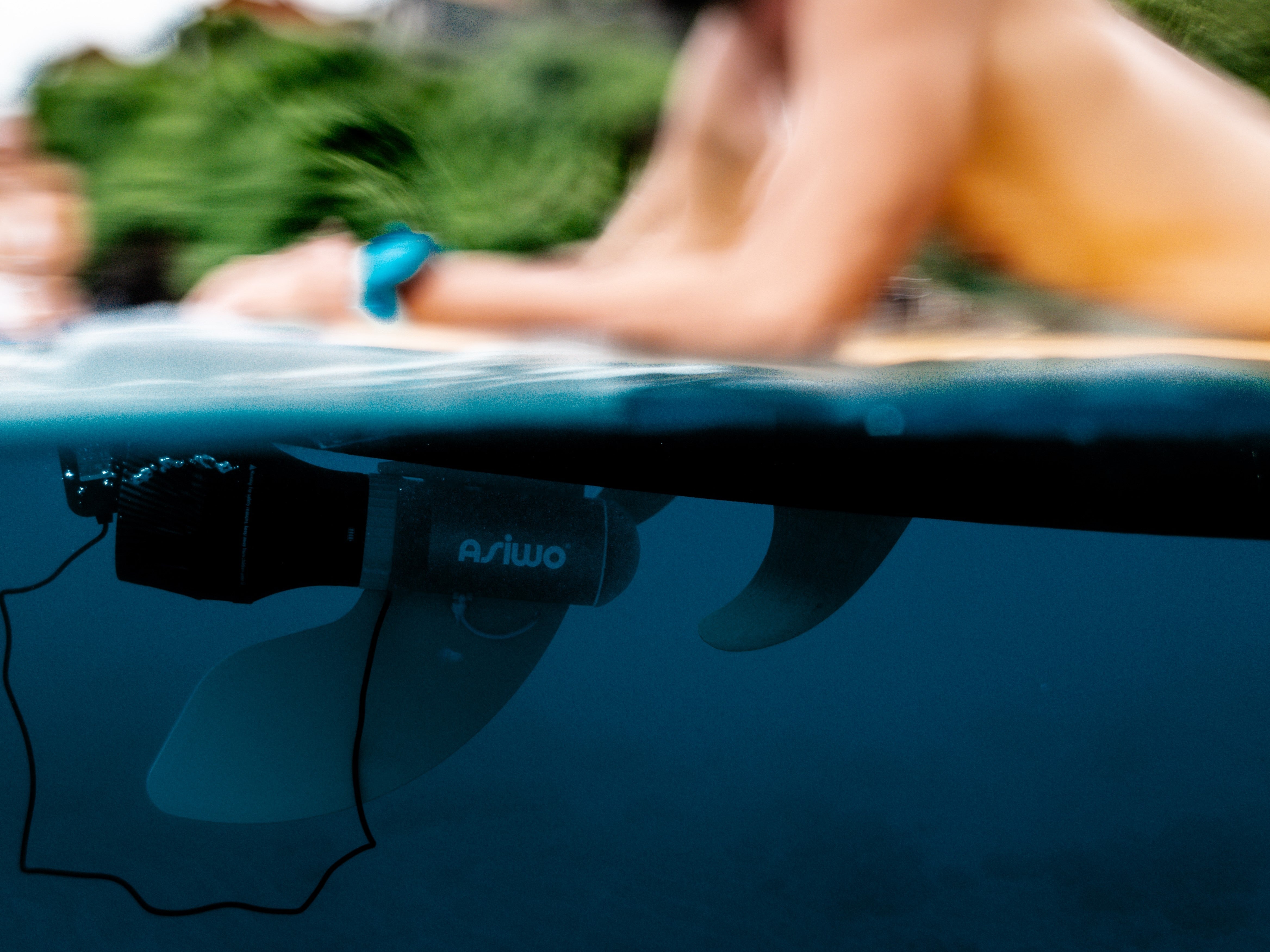 Fishing with an ASIWO U1 Electric SUP