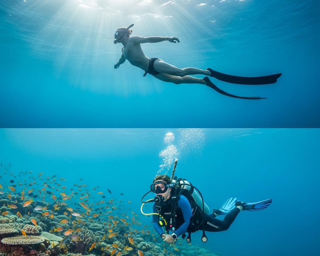 Freediving vs Scuba Diving: Which is Right for You?
