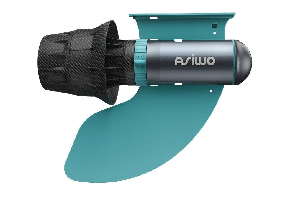 Side view of ASIWO U1 with a fin-style mounting attachment