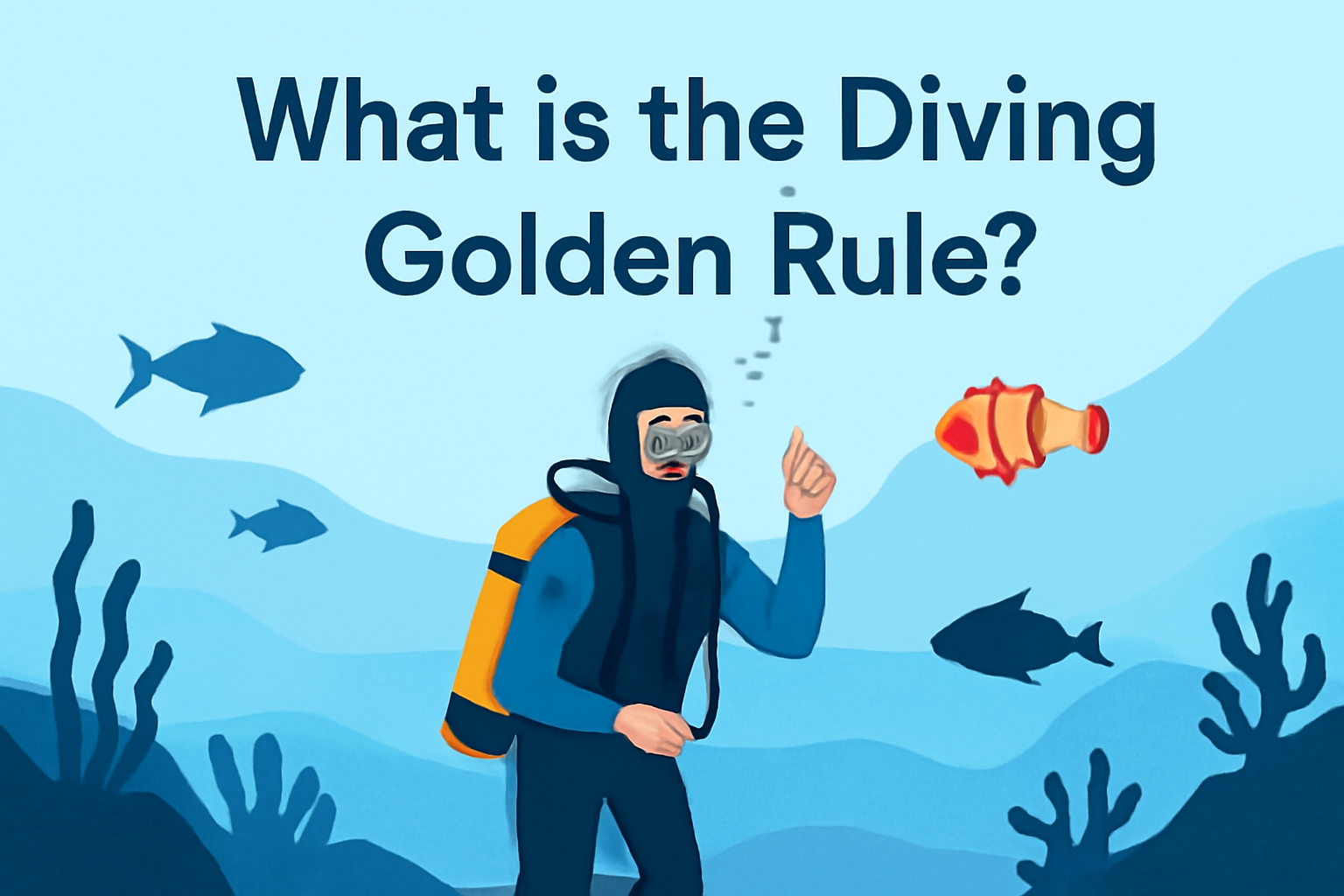 What is the Diving Golden Rule?